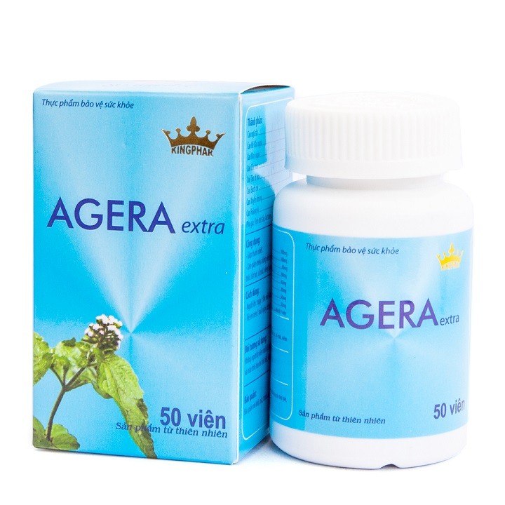 Viên Xoang AGENA KINGPHAR - Hỗ trợ giảm vim xoang cấp và mãn tính , vim mũi dị ứng, hắt hơi , sổ mũi - Hộp 50 viên