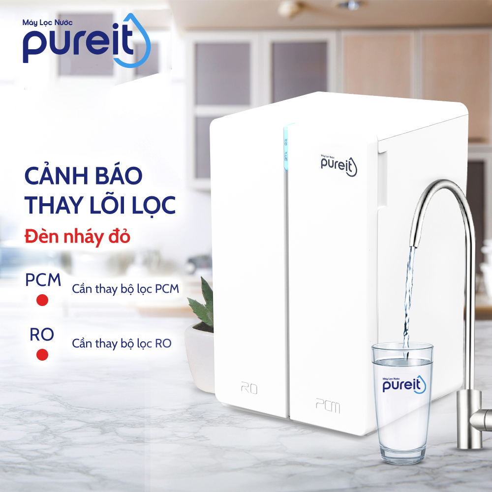 [LẮP ĐẶT 0Đ | COMBO] Máy lọc nước Pureit Tanka [5000L][có bình chứa] + Lõi lọc PCM