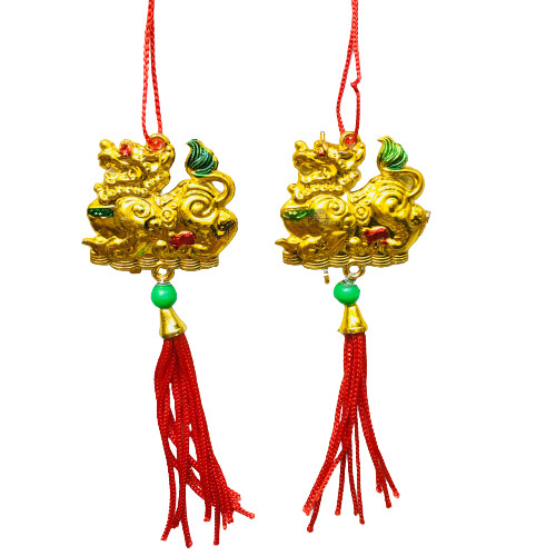 Đồ Tết Dây treo tết, combo 5 sợi dây tì hưu may mắn, đồ trang trí tết năm 2022, phụ kiện trang trí tết mới nhất