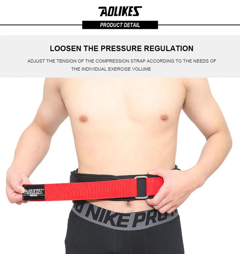 Đai lưng hỗ trợ tập GYM nâng tạ Aolikes