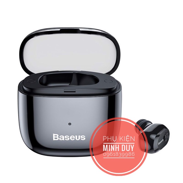 Tai nghe Bluetooth Baseus Encok Wireless Earphone A03 (Bluetooth V5.0, Voice Assitant, Charging Case, Waterproof)