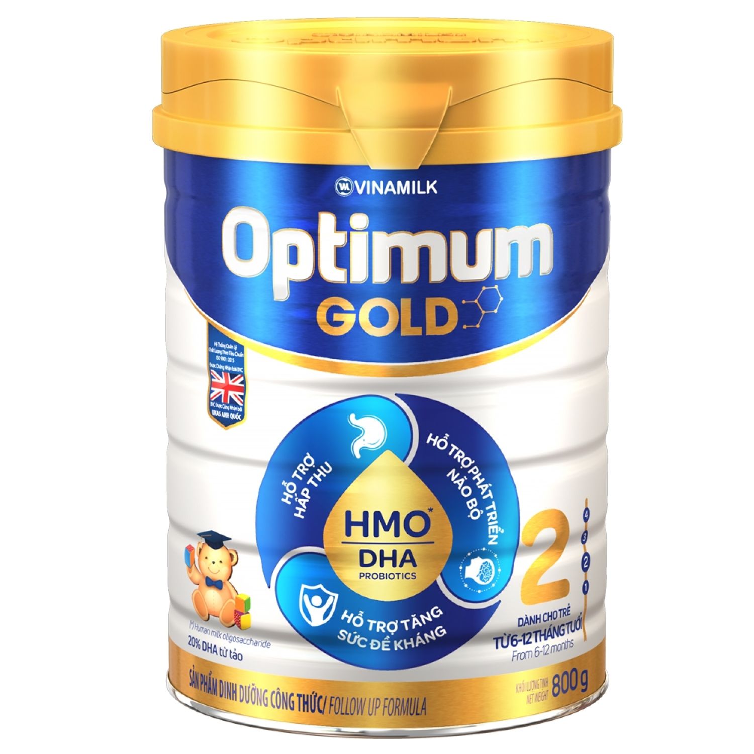[FREESHIP] Sữa bột Vinamilk Optimum Gold 1/2 lon 800g