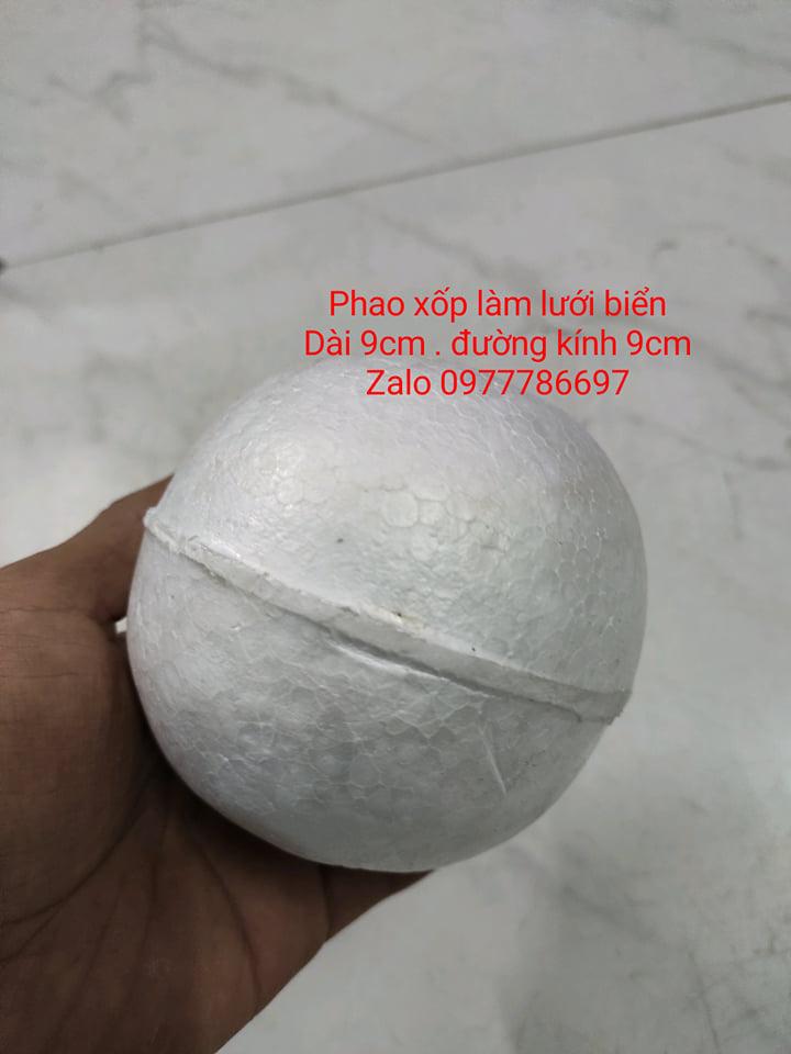 phao xốp làm lưới vét cá biển