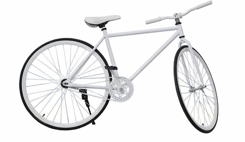 Mua Xe đạp thể thao FIXED GEAR [Hahoo]  Hai màu trắng đen tuỳ chọn - Xe đạp sành điệu dành cho người sành điệu