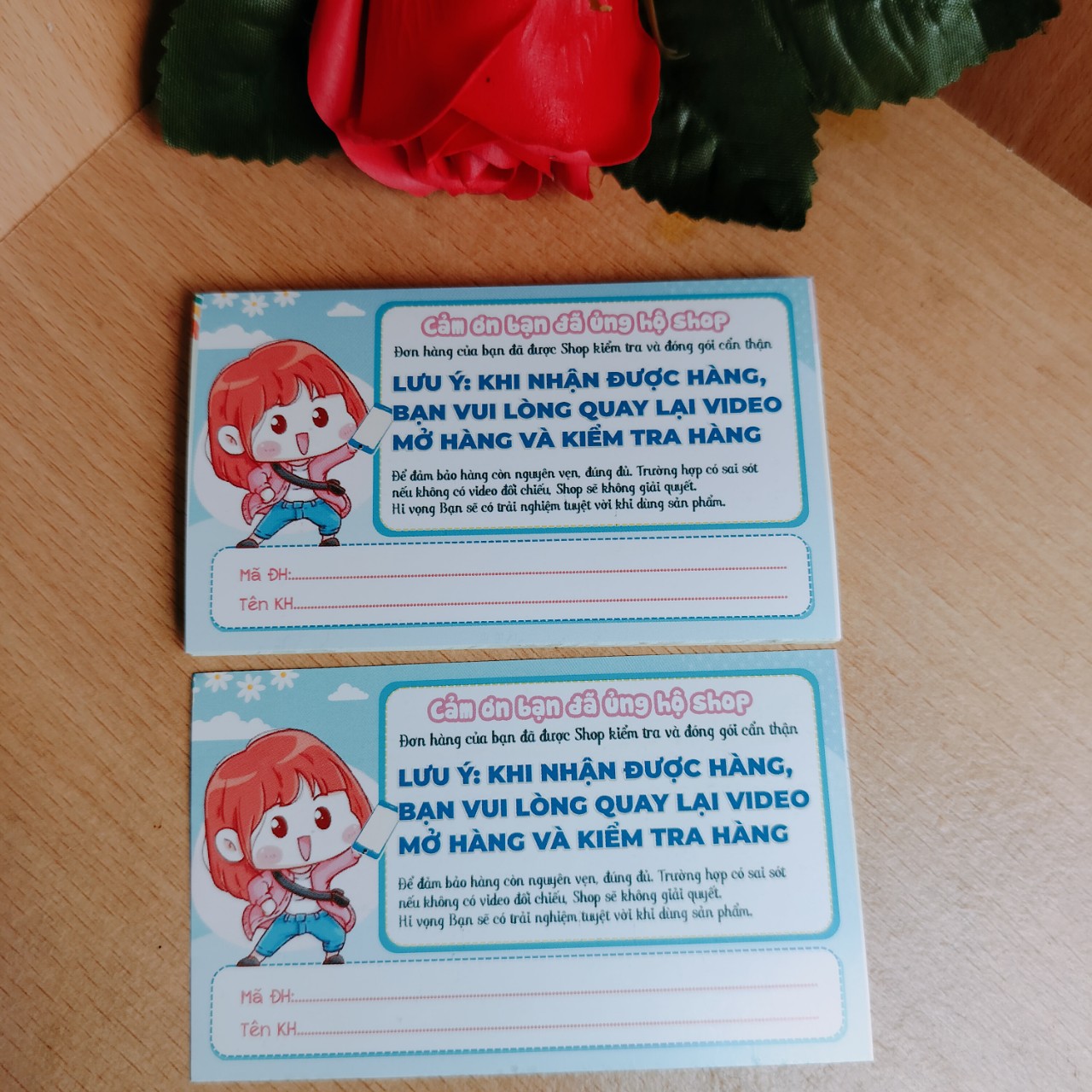 combo 100 Tem dán cảm ơn shipper, NHÃN CÁM ƠN SHIPPER-MẪU 8