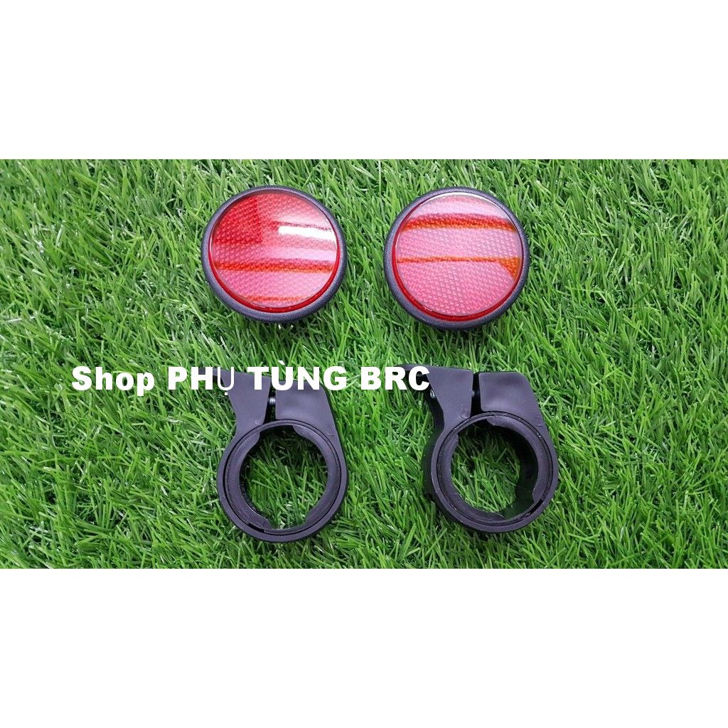 Mắt mèo tròn phản quang gắn phuột trước