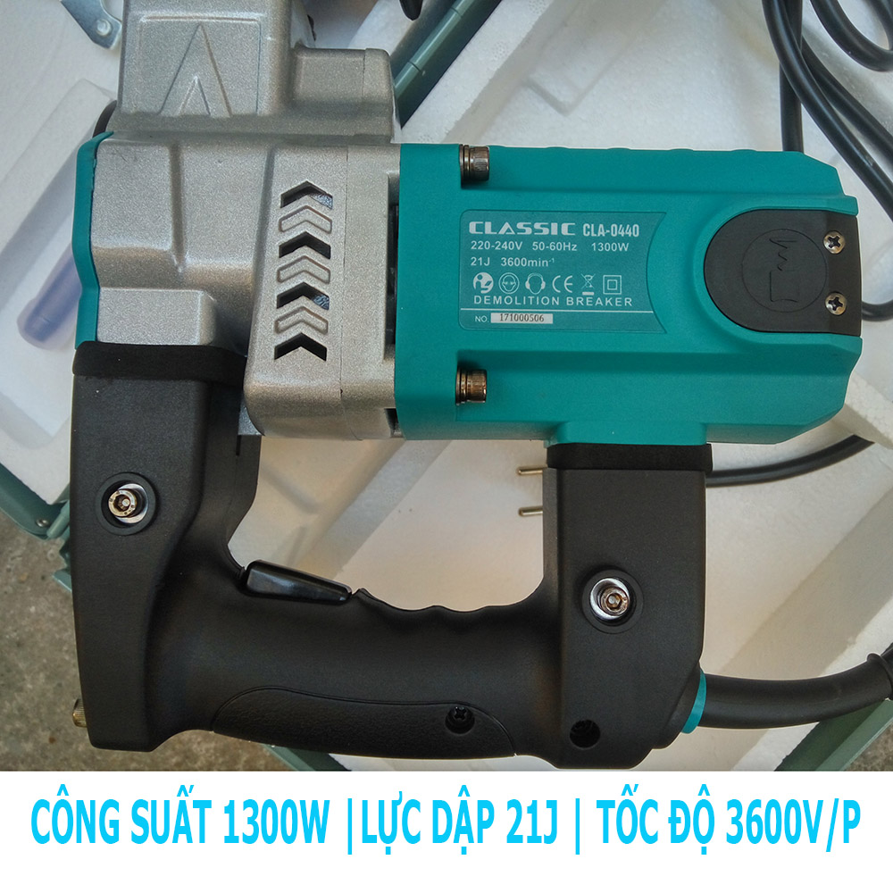 1300W Máy đục bê tông 17mm Classic CLA-0440