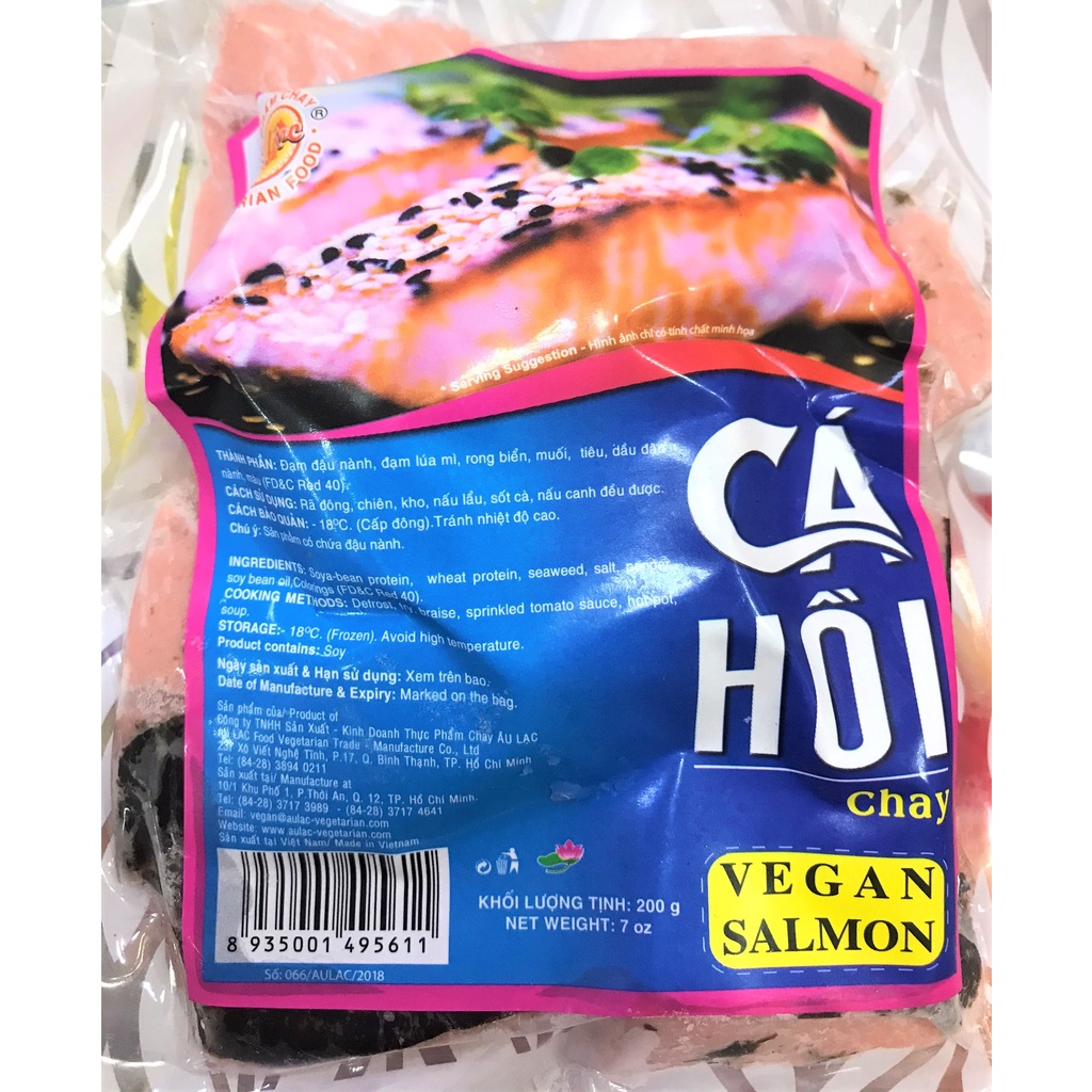 Cá hồi chay âu lạc 200g/600g/1kg