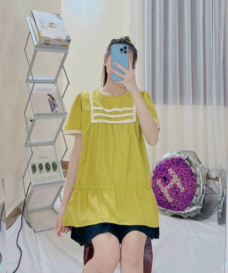 Áo bầu công sở công sở mẫu mới
