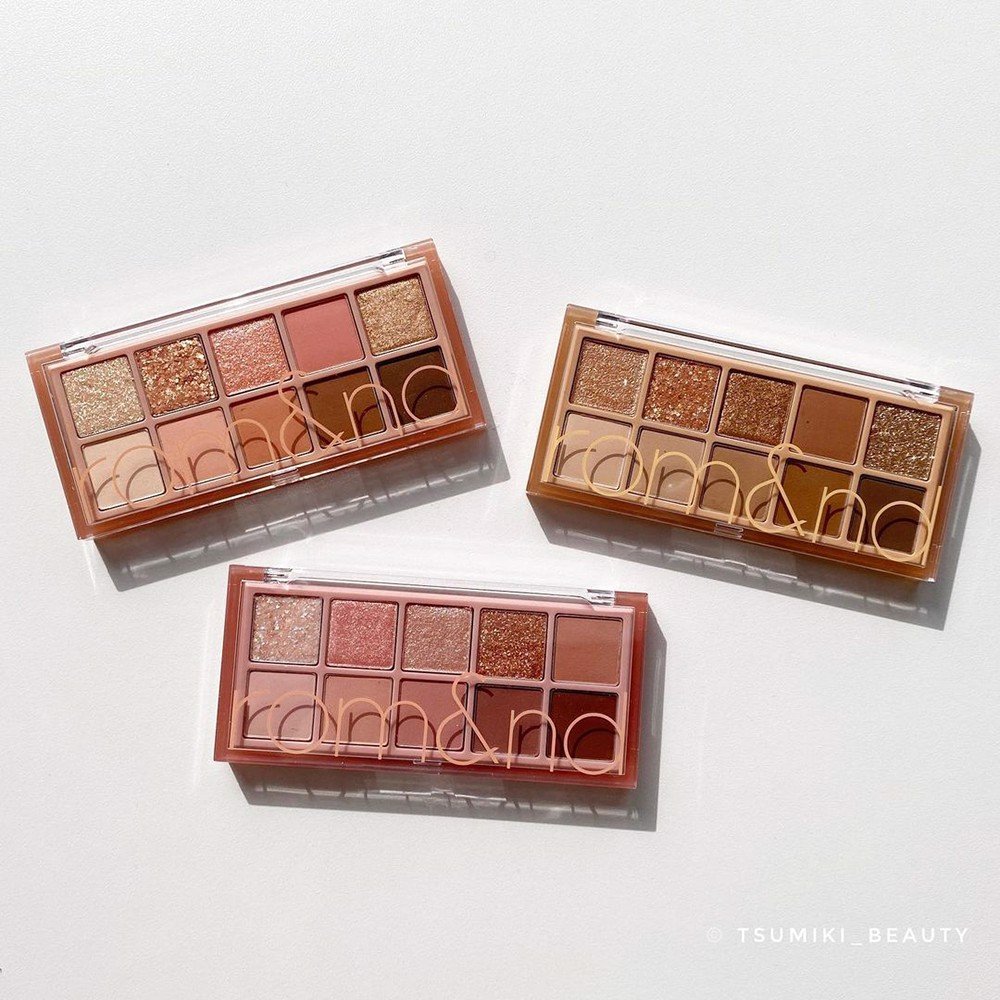 Bảng Phấn Mắt 10 Màu Siêu Lấp Lánh Romand Better Than Eye Palette