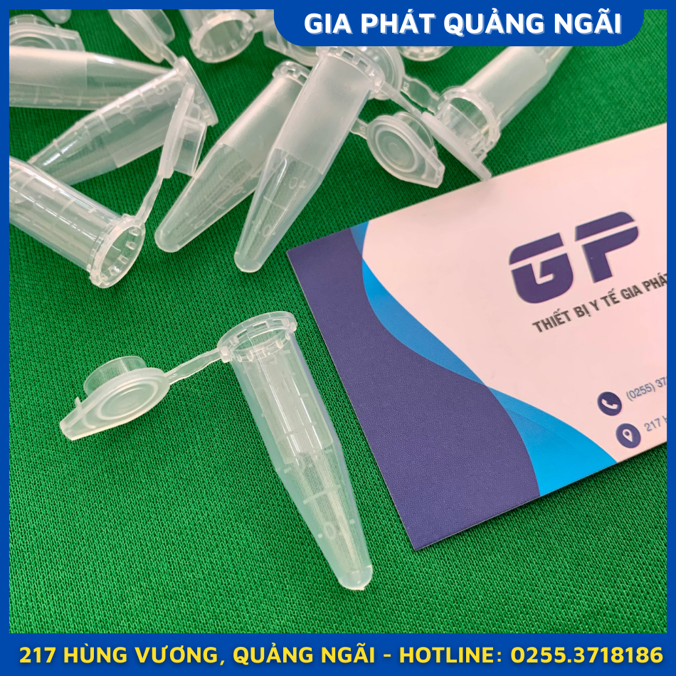 Ống đựng huyết thanh 1,5ml tube eppendorf ống ly tâm