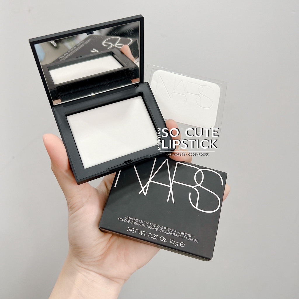 Minisize Phấn Phủ Dạng Nén NAARS Light Reflecting Setting Powder Pressed Translucent Crystal 1.8g