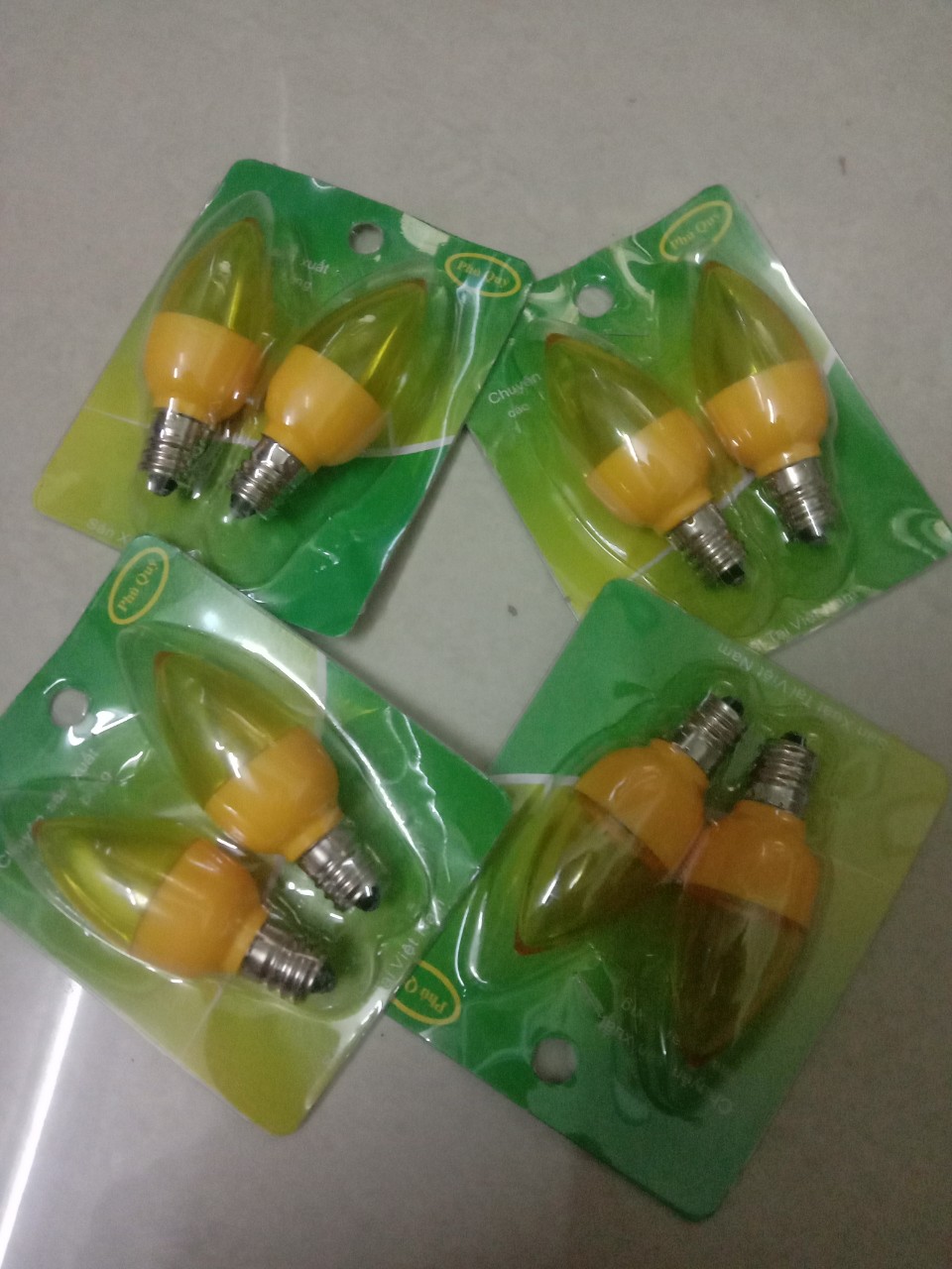 Đèn Ớt led bàn thờ ông địa