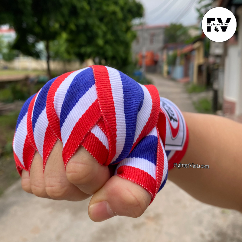 Băng Quấn Tay Handwraps Fairtex 4,5m Đen