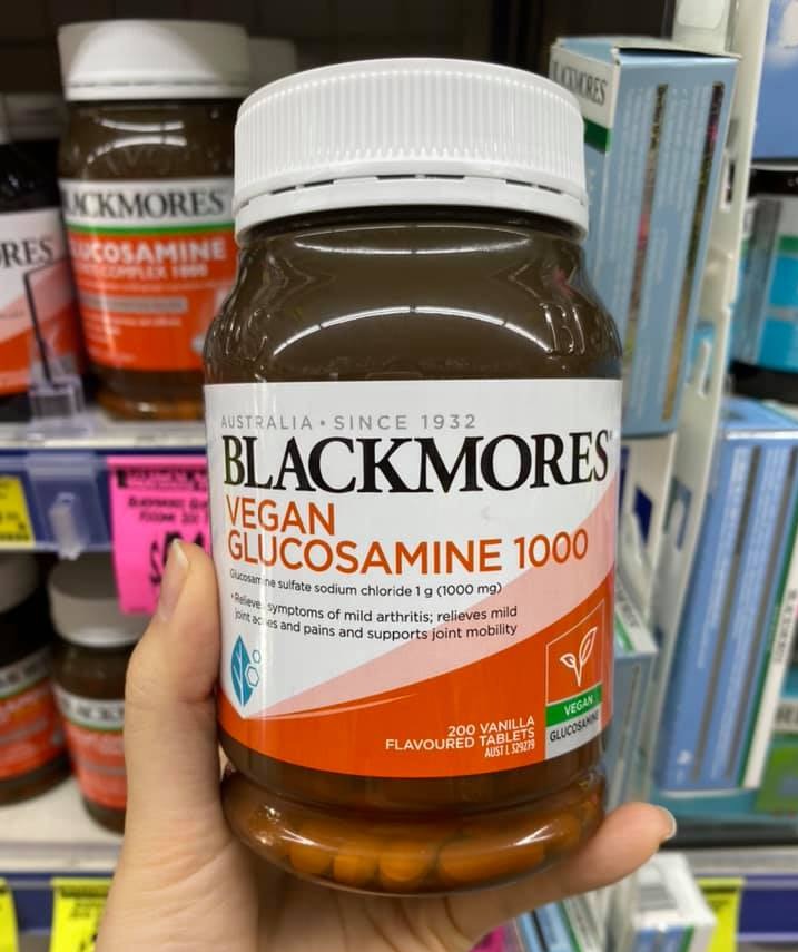Blackmores Vegan Glucosamin 200 viên