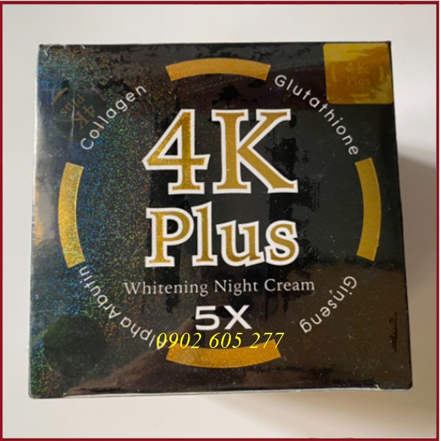 Kem 4k Plus Thái Lan dưỡng trắng da