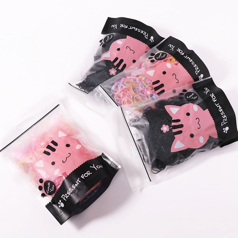 Túi Zip 2500 Chun Nịt Dây Buộc Tóc Cho Bé
