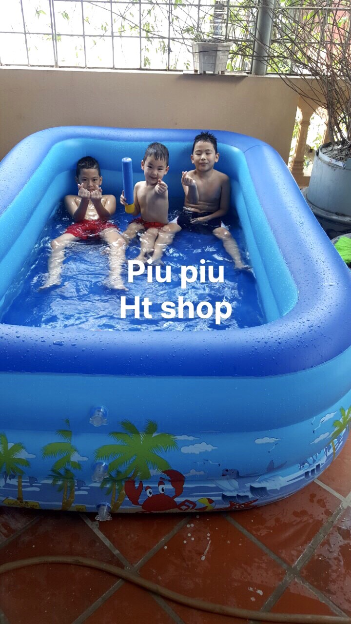 Bể bơi phao loại dày (KT 210x145x65cm)