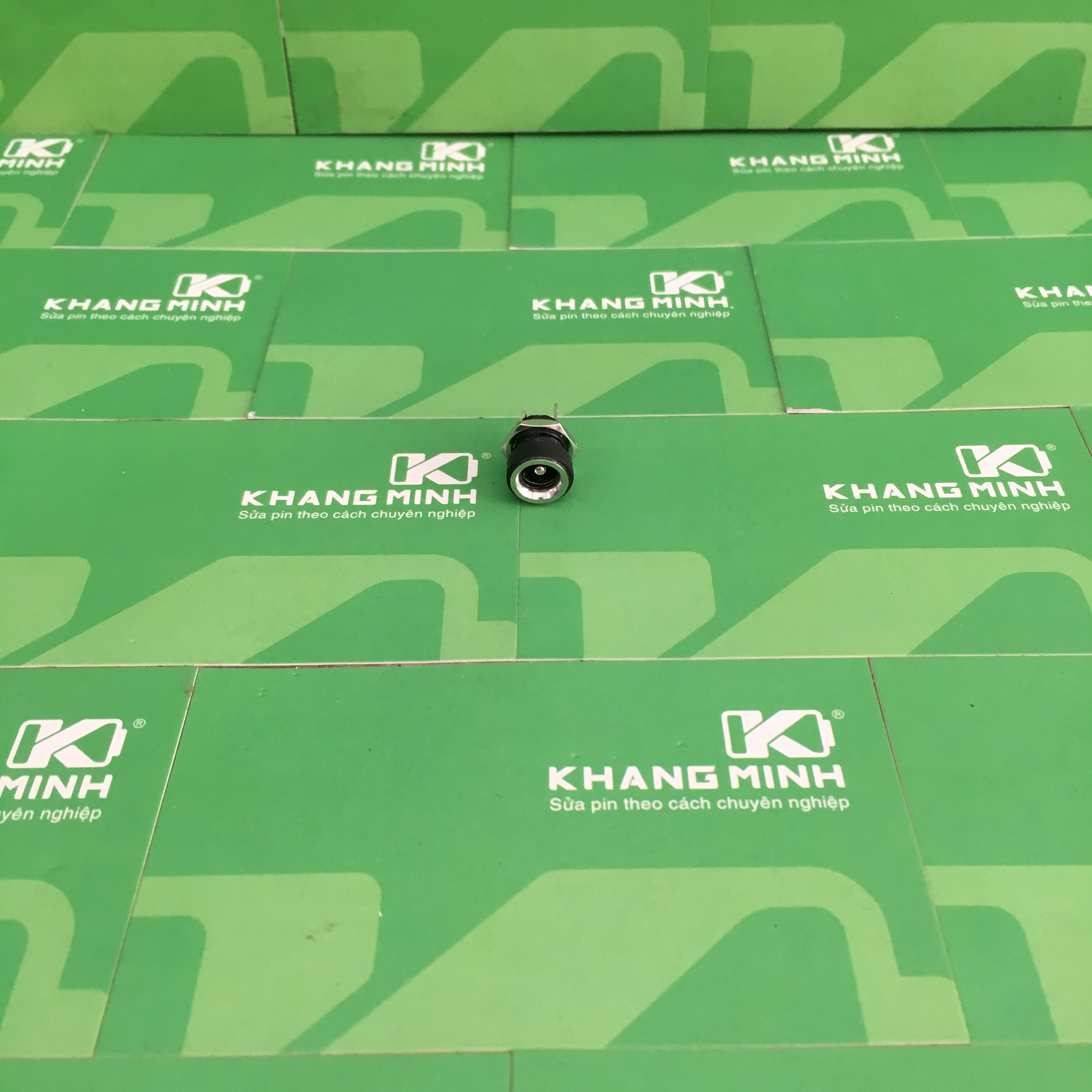 Giắc sạc 5.5x2.1mm giắc cái dc lỗ khoan 5mm