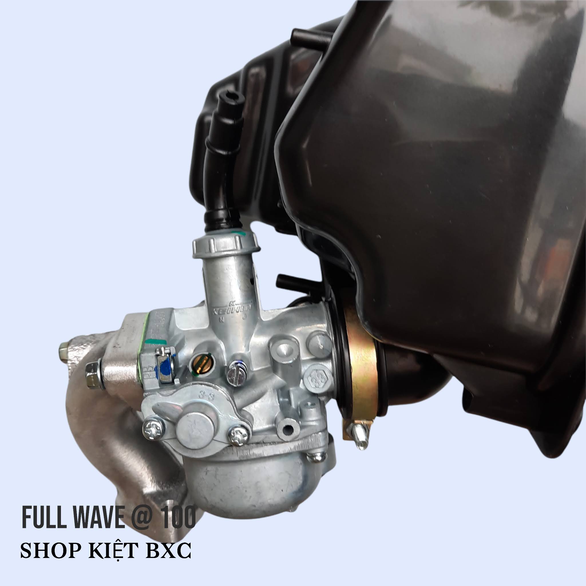 Bộ chế hòa khí full bộ Wave Rs 100