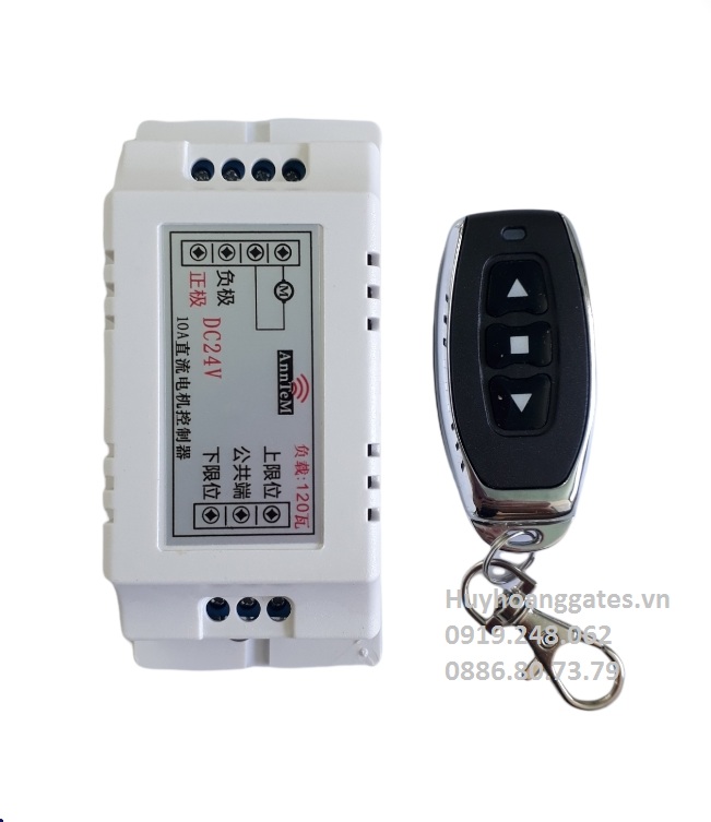 Mạch điều khiển đảo chiều động cơ từ xa 24VDC 10A