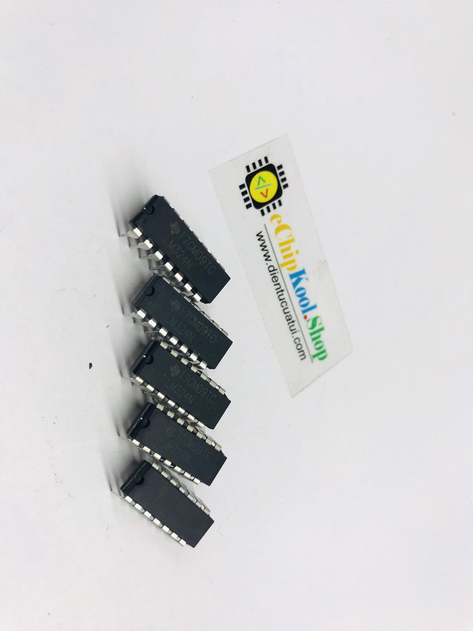 Ic lm324n - dip14 - ic khuếch đại thuật toán lm324