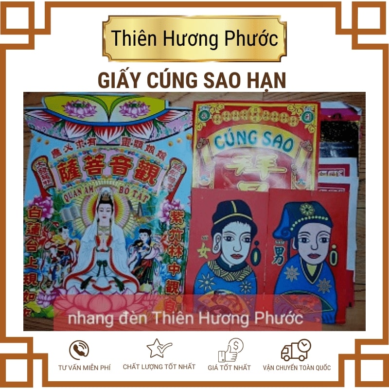 Cúng sao hạn vàng mã
