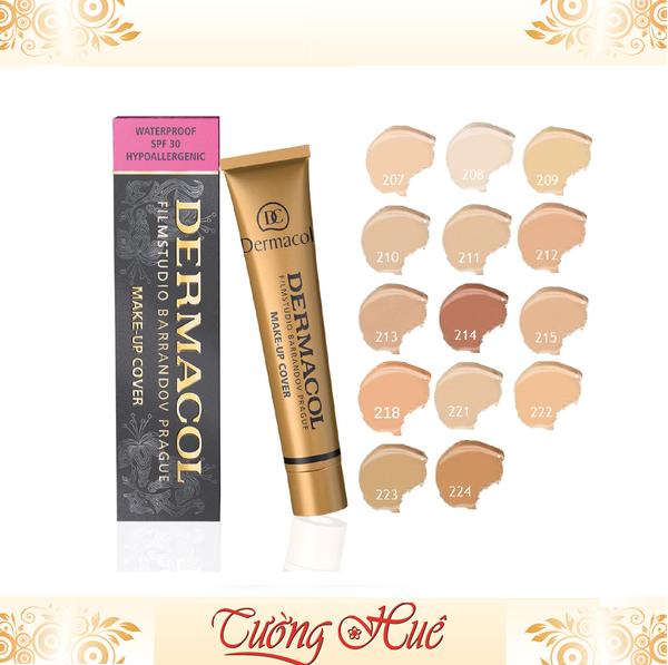 Kem Che Khuyết Điểm Dermacol Waterproof SPF30 - 30g