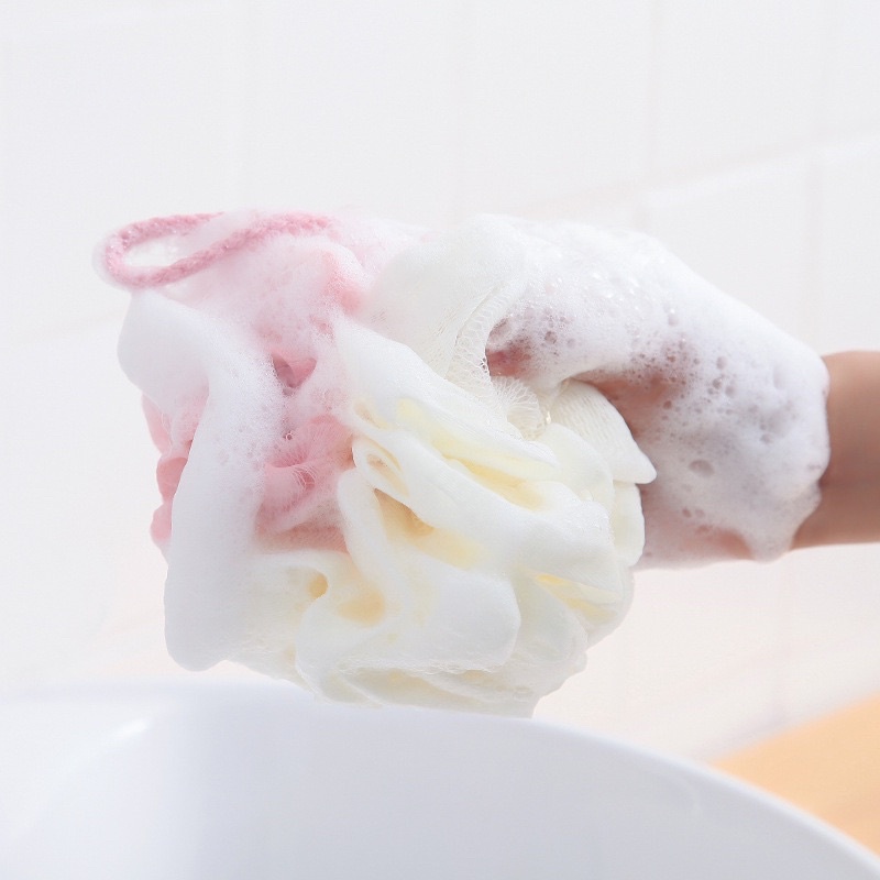Bông Tắm Lưới Tạo Bọt Nhiều Màu Sắc