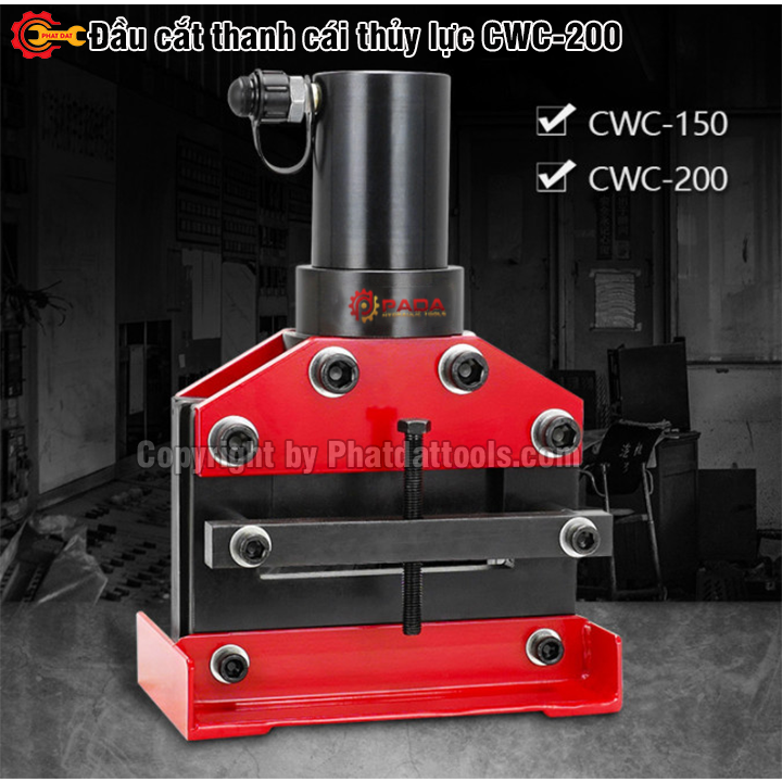 Máy cắt thanh đồng thủy lực CWC200