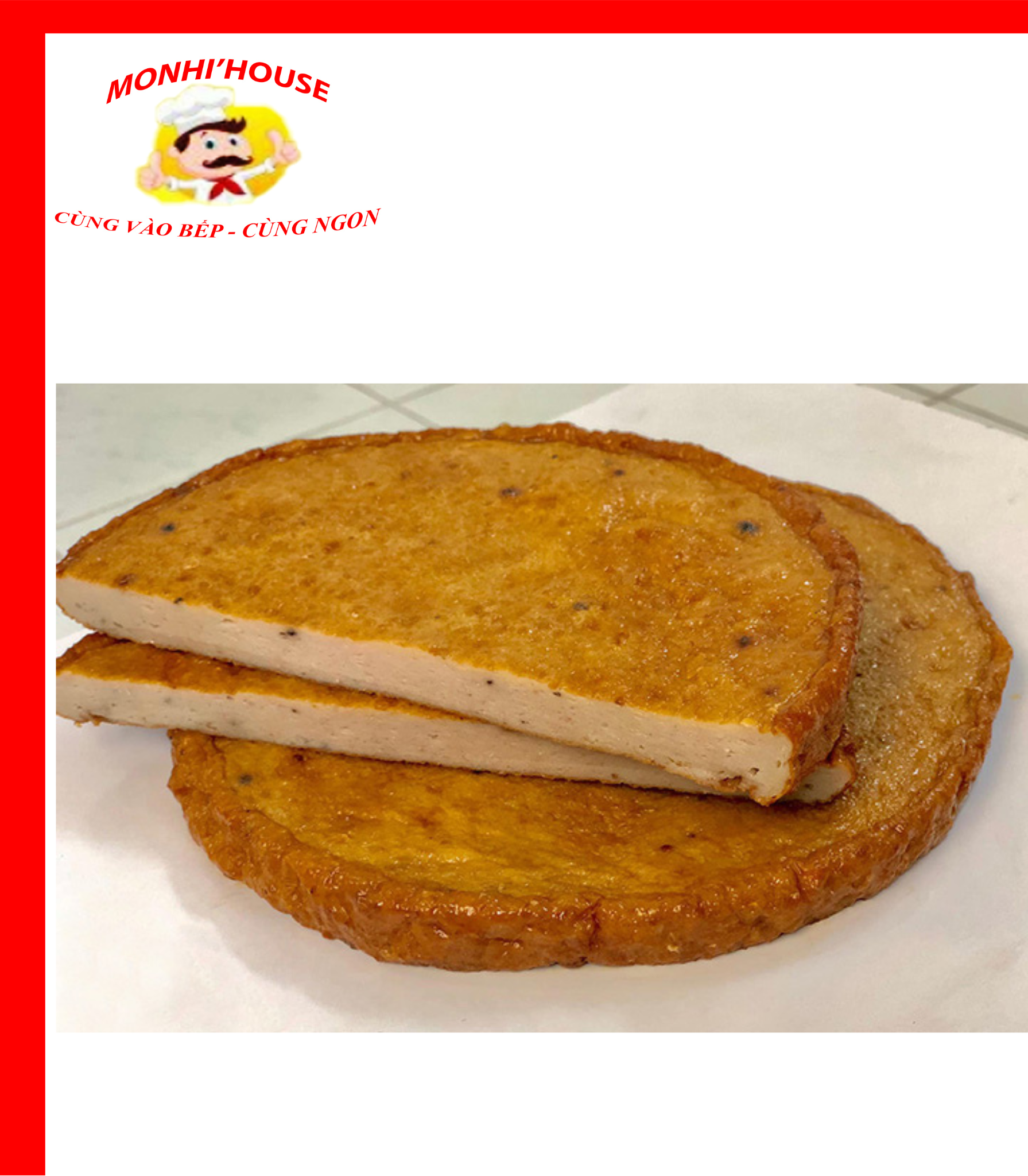 1Kg Chả Cá Nha Trang_ Chiên (Giao Hỏa Tốc HCM)