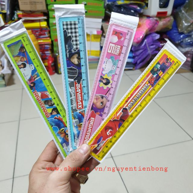 Thước kẻ dẻo 18cm