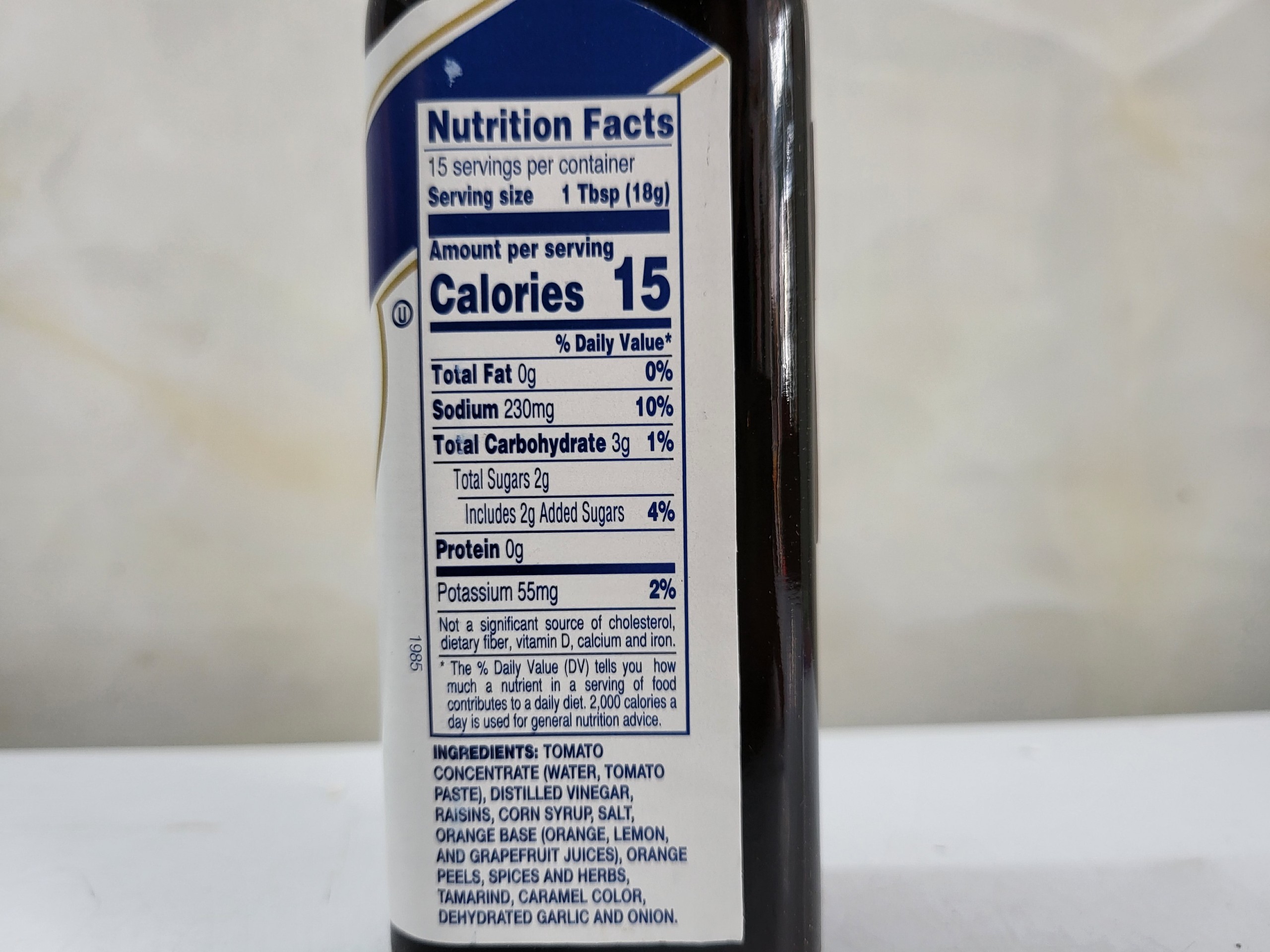 [Chai 284g] XỐT BÍT TẾT [USA] CRYSTAL Steak Sauce (tgc-hk)