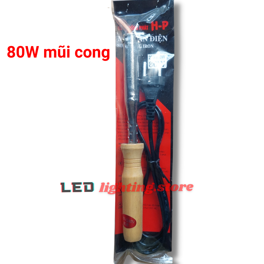 Mỏ hàn Chì Cán Gỗ HP - 40W - 60W - 80W - 100W