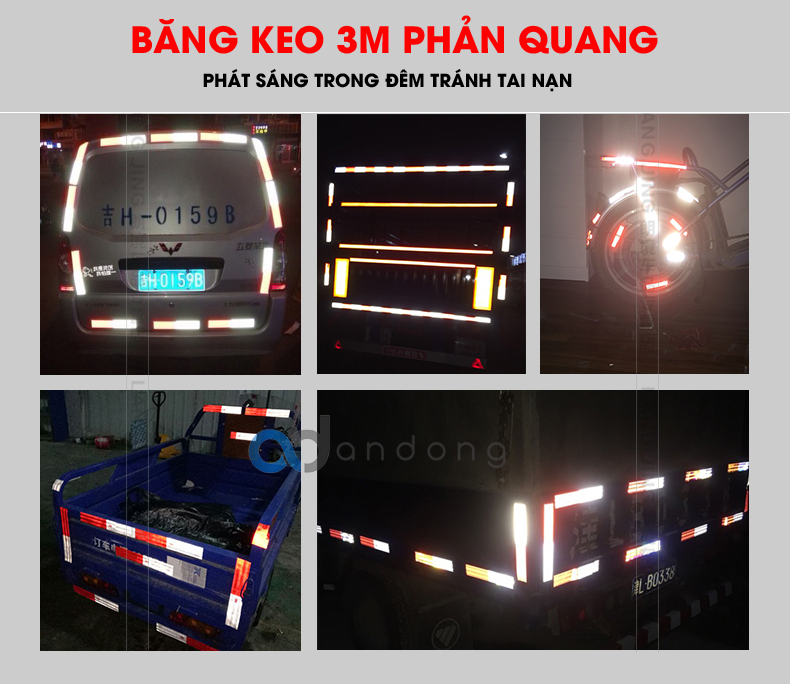 Decal Phản Quang 3M 983 dán xe máy, xe ô tô