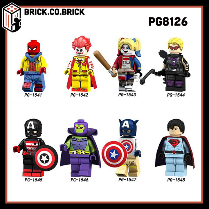 Brand New * LEGO DC Comics Super Heroes Harley Quinn DEL lumière principale 