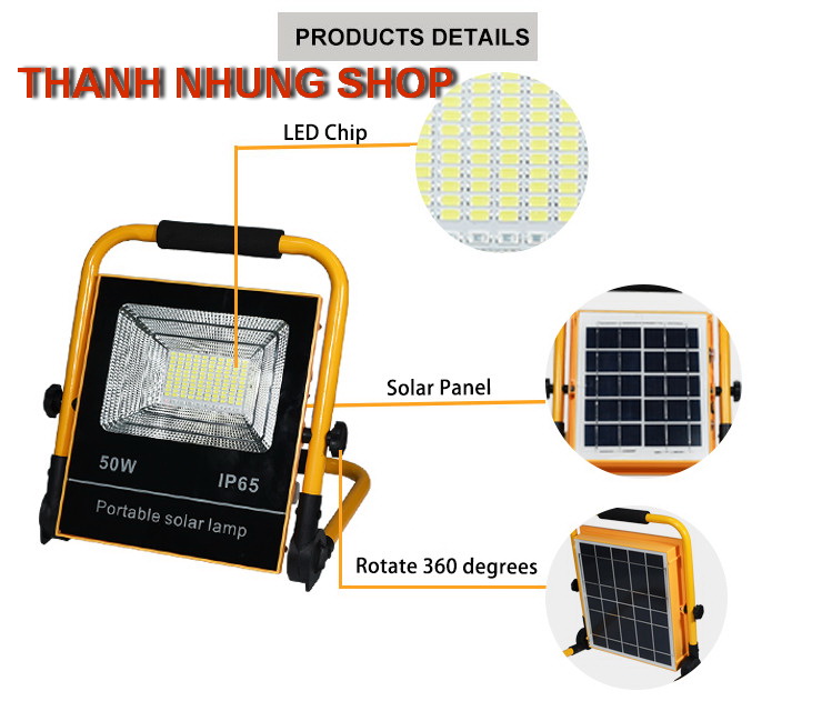 [HCM]ĐÈN SẠC NĂNG LƯỢNG DI ĐỘNG 100W