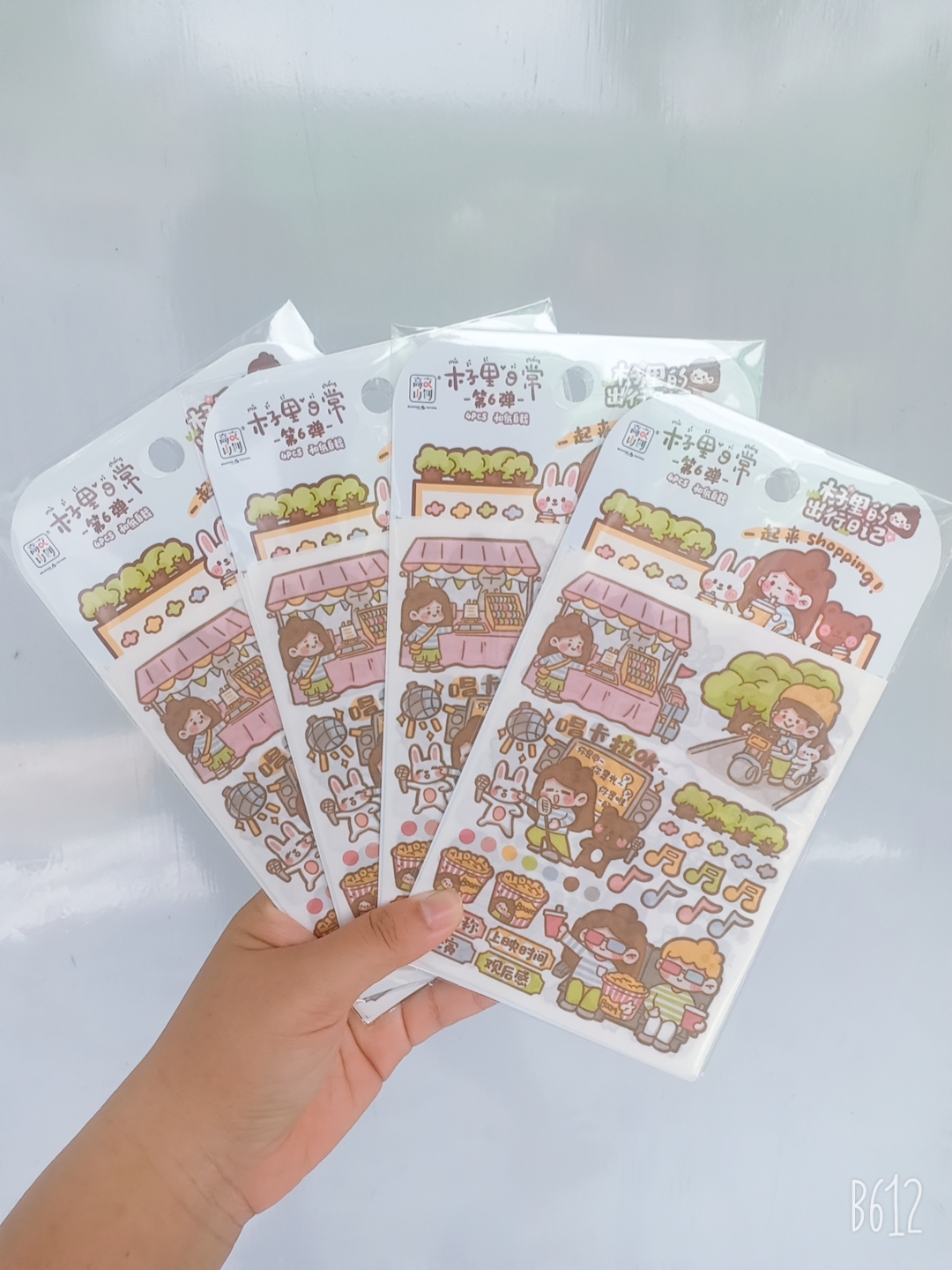 Sticker set 4 tấm