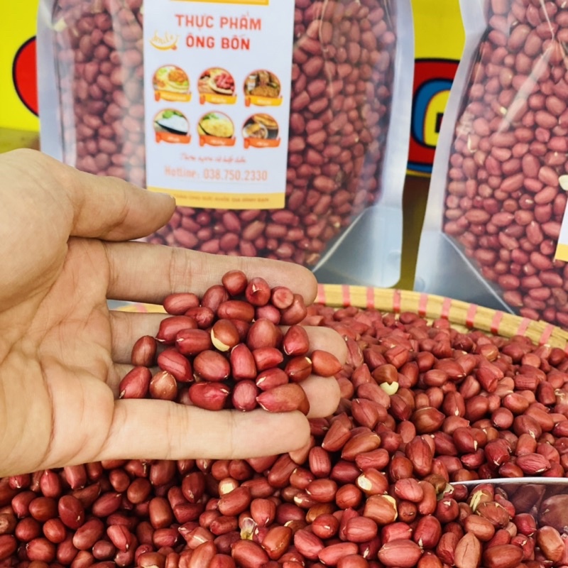 Lạc Đỏ Tây Bắc - Đậu Phộng Da Đỏ