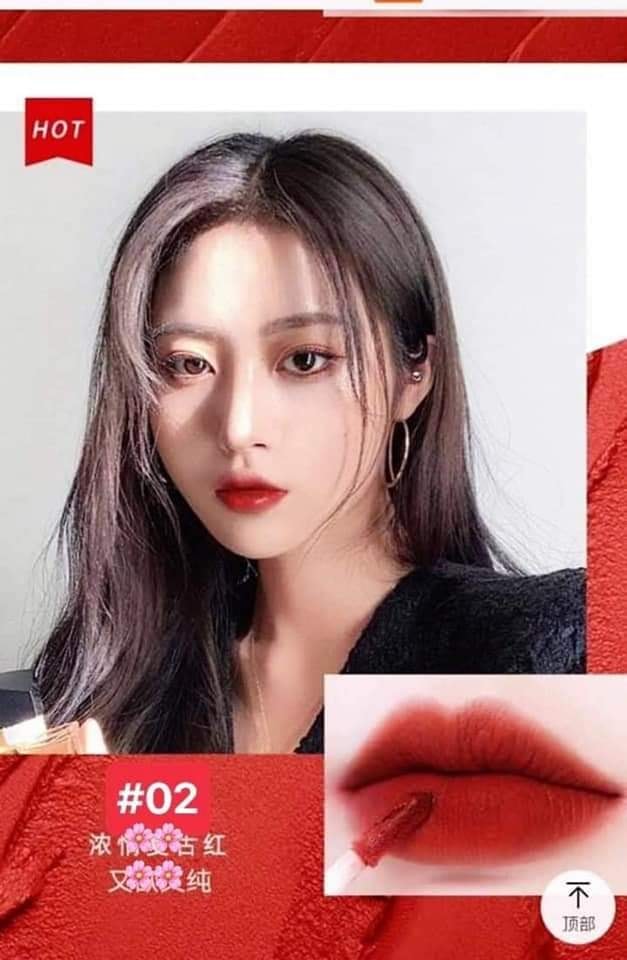 Set Son 5 Cây Muge Leen Cô Gái Meyoco Retro Matte Liquid