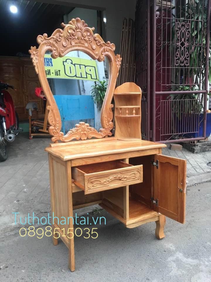 Bàn trang điểm gỗ Gõ Đỏ