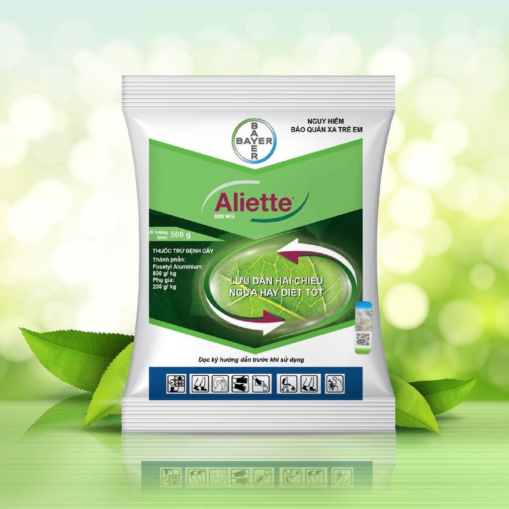 Thuốc trừ nấm cây trồng Aliette [gói 100g]