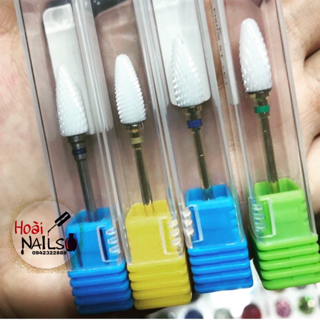 Đầu mài sứ Phụ kiện Nail