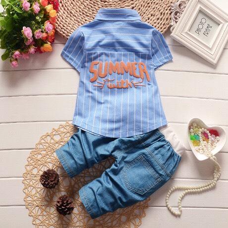 Set Bé Trai Cotton Cute Siêu Mát, Siêu Thấm
