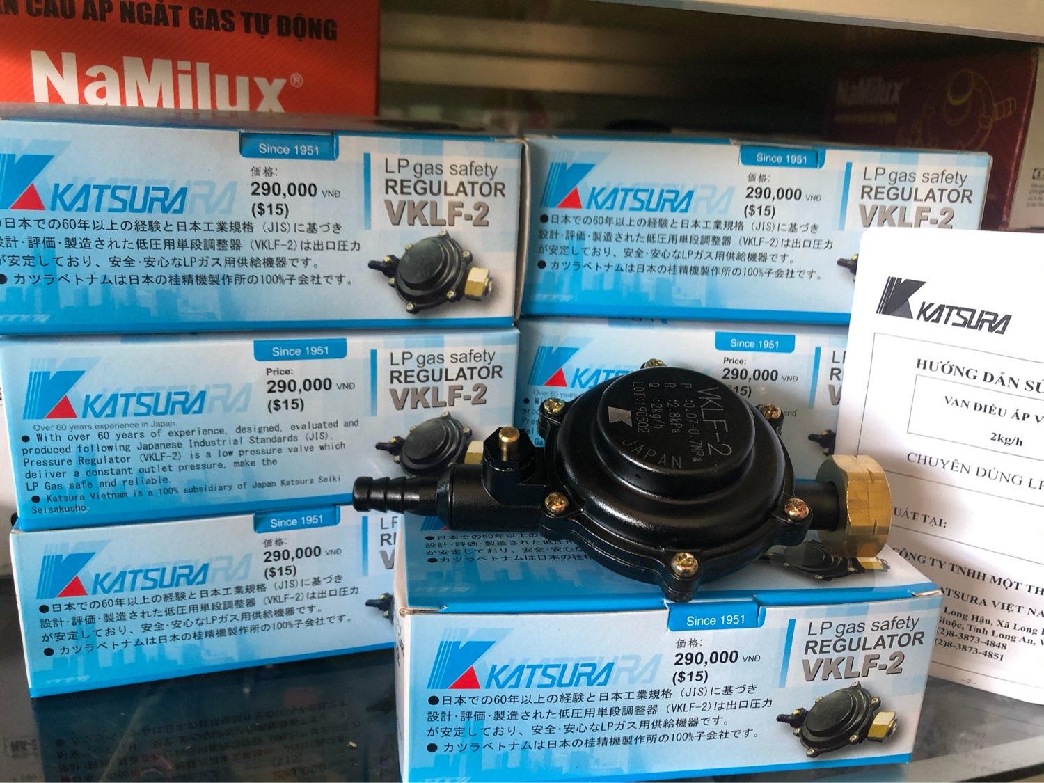 Van điều áp Katsura VKLF-2 (dùng cho bình gas đỏ)