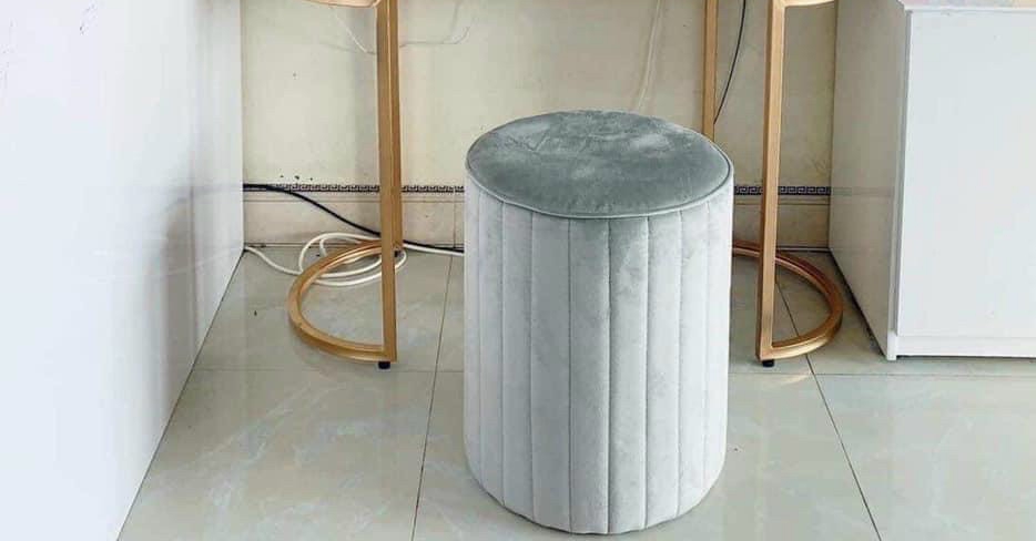 Ghế Đôn Trang Điểm Bọc Nệm Êm Ái