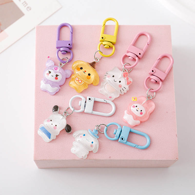 Móc khóa charm chó con cute lovelyhouse MKCHOCON08
