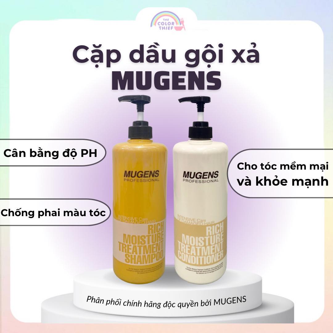 Dầu gội xả dưỡng tóc Mugens