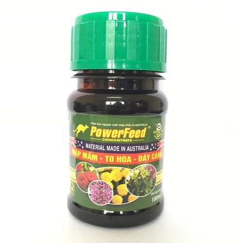 Phân đạm cá Powerfeed 100ml dùng cho cây kiểng