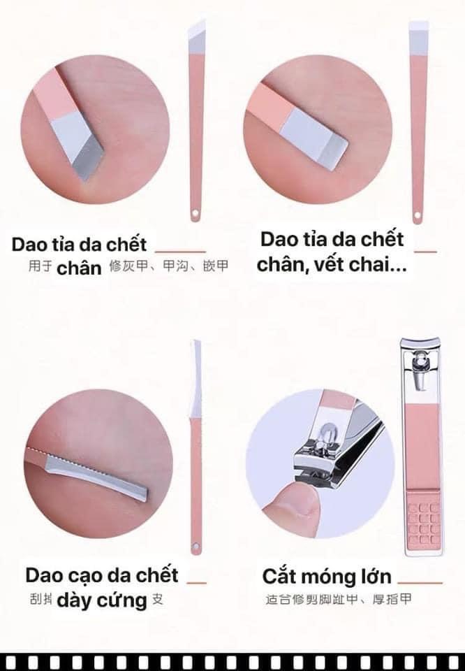 Bộ kiềm chăm sóc móng 18 món